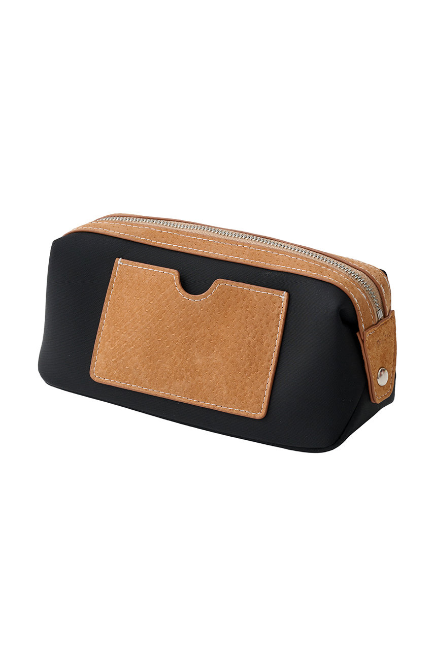 ajew Suede essential pouch (black, F) エジュー ELLE SHOP