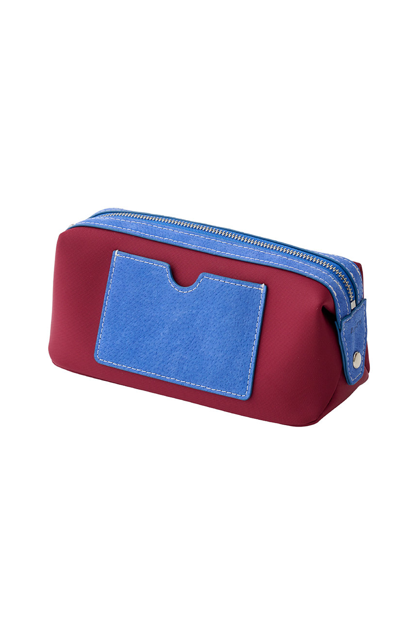 ajew Suede essential pouch (burgundy, F) エジュー ELLE SHOP