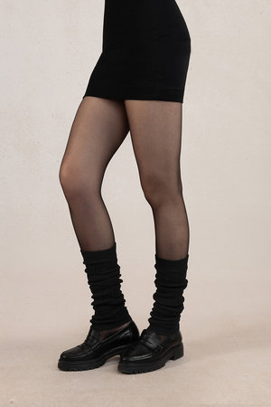 ブルーフォレ/BLEUFORETの6094 ウールレッグウォーマー(140700/140704)