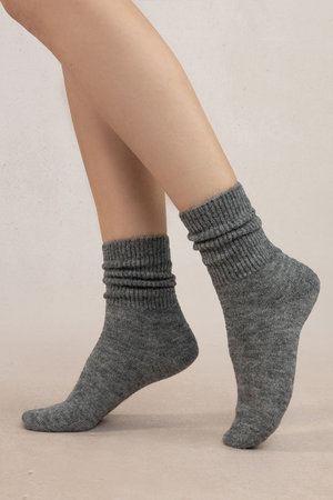 ブルーフォレ/BLEUFORETの6456 ウールソックス(140700/140701)