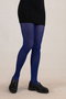 3213 ベルベットコーマコットンタイツ ブルーフォレ/BLEUFORET