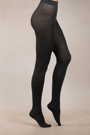 ブルーフォレ/BLEUFORETの3214 COTTON INSIDE ファインウールタイツ