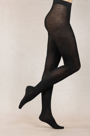 3214 COTTON INSIDE ファインウールタイツ