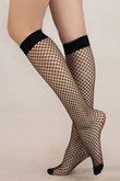 5128 FISHNET ニーハイソックス