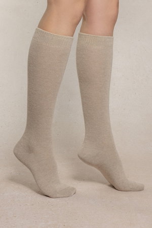 ブルーフォレ/BLEUFORETの6198 ウールニーハイソックス(140700/140701)