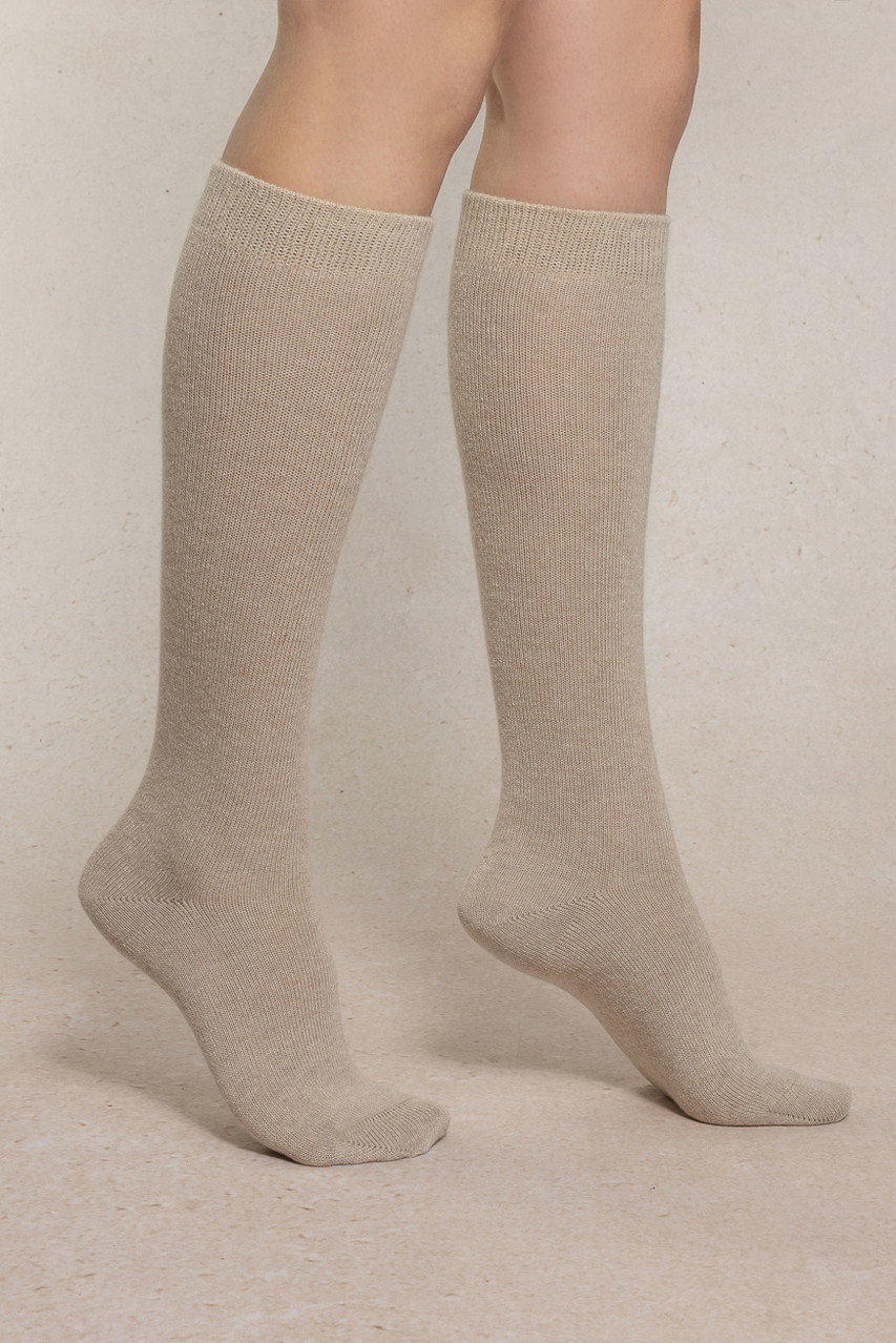 6198 ウールニーハイソックス