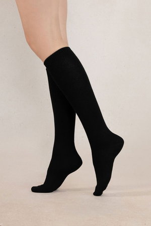 6198 ウールニーハイソックス