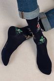 【MEN】7084 サイクルモチーフソックス