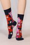 6631 キャット コットンソックス ブルーフォレ/BLEUFORET ネイビー