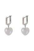 BELOVED MOONSTONE HEART DROP ピアス