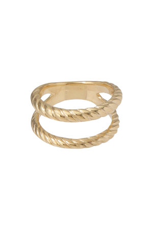 デイジー ロンドン/DAISY LONDONのDOUBLE ROPE リング