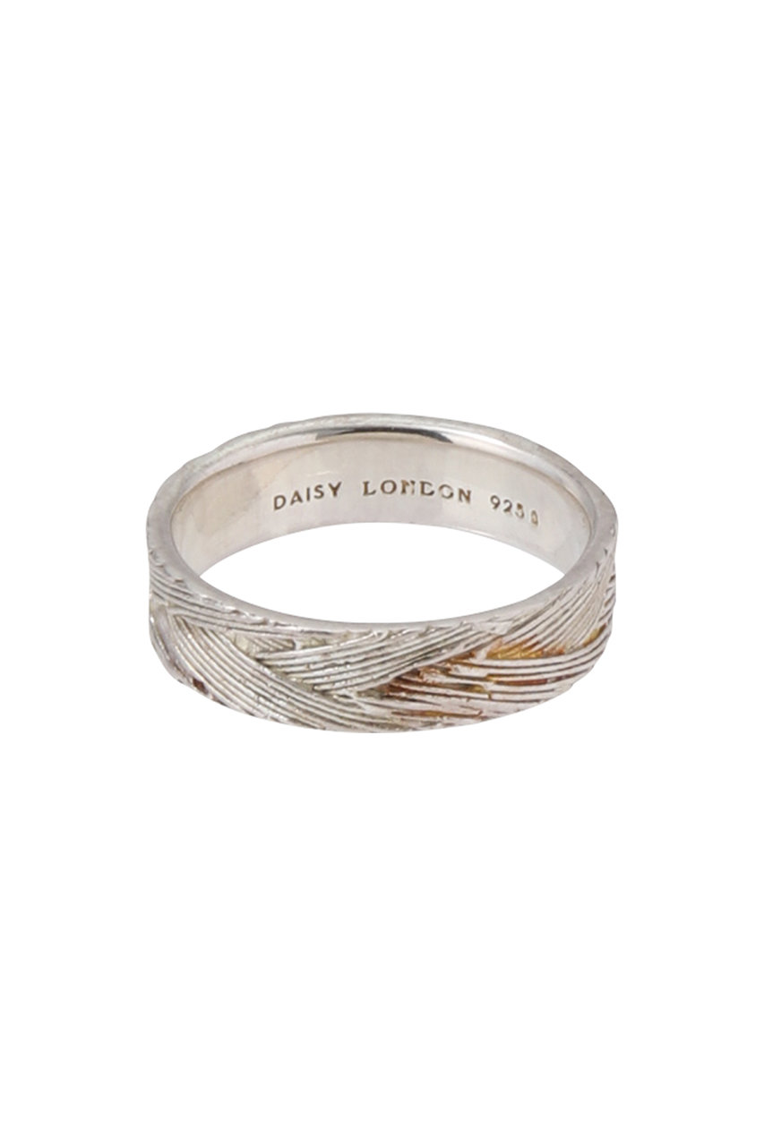 デイジー ロンドン/DAISY LONDONのARTISAN WOVEN STACKING リング -SILVER(シルバー/NR02_SLV)