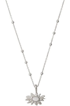 デイジー ロンドン/DAISY LONDONのDAISY MOTHER OF PEARL FLOWER ネックレス(150200/150201)