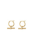 【ESTEE LALONDE】T BAR CHARM ピアス