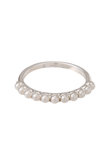 Mini Pearl Band リング シルバー