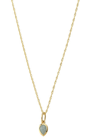 デイジー ロンドン/DAISY LONDONのMARCH-AQUAMARINE GP ネックレス(150200/150201)