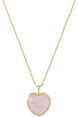 Beloved Rose Quartz Heart ペンダント