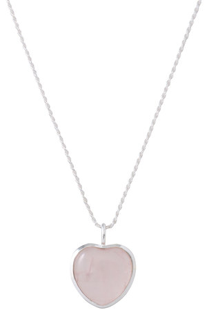 デイジー ロンドン/DAISY LONDONのBeloved Rose Quartz Heart ペンダント(150700/150701)