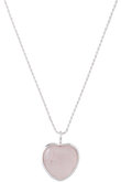 Beloved Rose Quartz Heart ペンダント