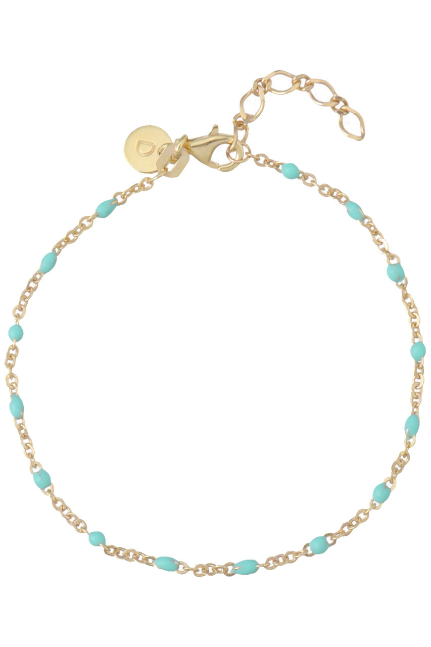 DAISY LONDON Treasures Turquoise Beaded ブレスレット (ゴールド, UNI) デイジー ロンドン ELLE SHOP DAISY LONDON Treasures Turquoise Beaded ブレスレット (ゴールド, UNI) デイジー ロンドン ELLE SHOP