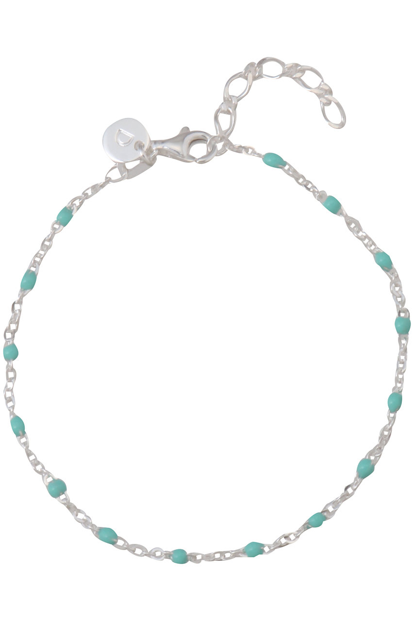 DAISY LONDON Treasures Turquoise Beaded ブレスレット (シルバー, UNI) デイジー ロンドン ELLE SHOP DAISY LONDON Treasures Turquoise Beaded ブレスレット (シルバー, UNI) デイジー ロンドン ELLE SHOP