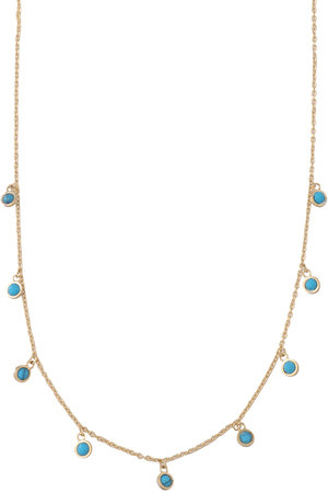 デイジー ロンドン/DAISY LONDONのTurquoise Charm ネックレス(150200/150201)