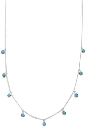 デイジー ロンドン/DAISY LONDONのTurquoise Charm ネックレス(150200/150201)