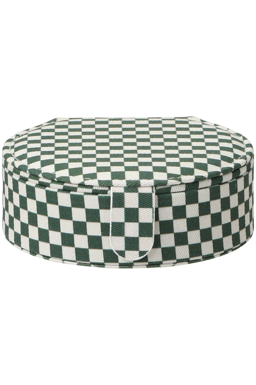 DAISY LONDON Shrimps Compact ジュエリーケース (グリーン, F) デイジー ロンドン ELLE SHOP