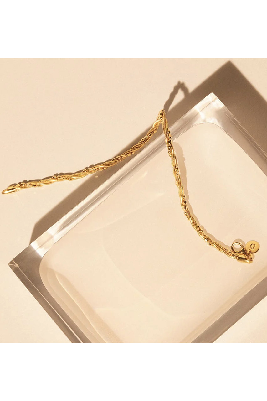 DAISY LONDON(デイジー ロンドン)｜Shrimps Twist Chain ブレスレット 