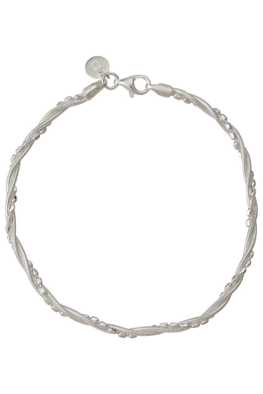 デイジー ロンドン/DAISY LONDONのShrimps Twist Chain ブレスレット(シルバー/SHBR004_SLV)