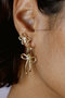 Daisy Bow Large Drop ピアス デイジー ロンドン/DAISY LONDON