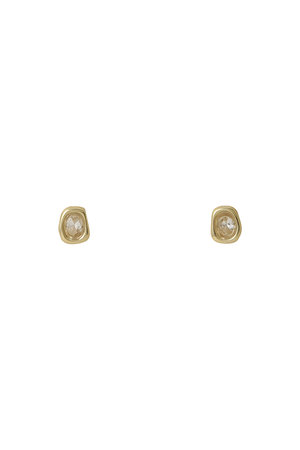 デイジー ロンドン/DAISY LONDONのEstee Lalonde Sapphire Organic Stud ピアス(150100/150101)