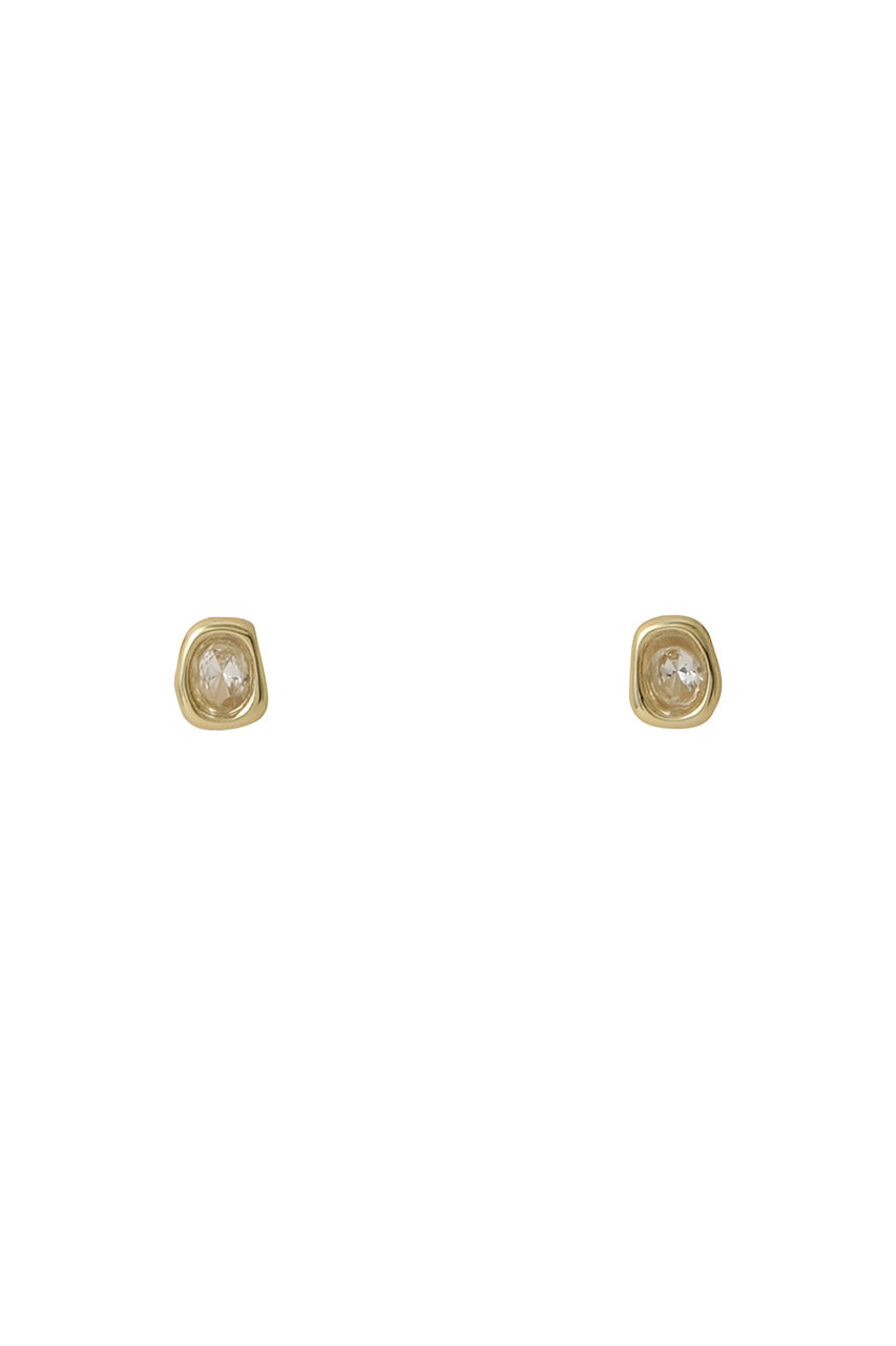 デイジー ロンドン/DAISY LONDONのEstee Lalonde Sapphire Organic Stud ピアス(ゴールド/ELE56_GP)