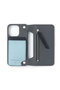 iPhone12/12Pro Crazy color leather case エーシーン/A SCENE ミントグレー