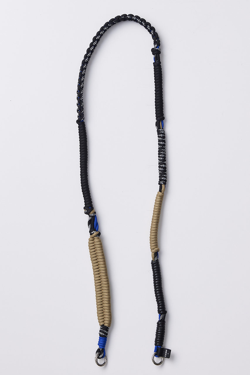 エーシーン/A SCENEのDesign paracord shoulder(M)(ブルー×ブラック/AS03_002)