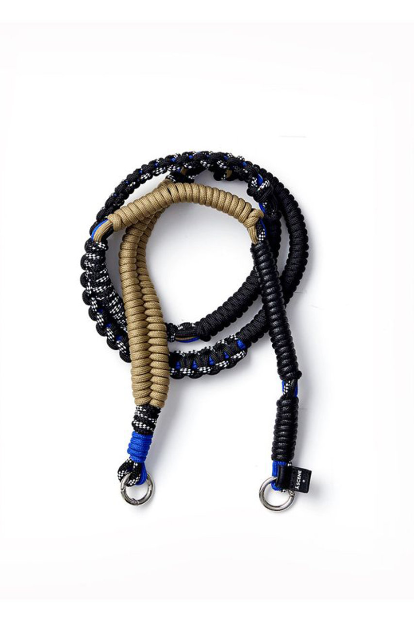 A SCENE(エーシーン)｜Design paracord shoulder(L)/ブルー