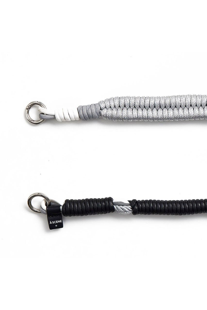 A SCENE(エーシーン)｜Design paracord shoulder(L)/ブルー