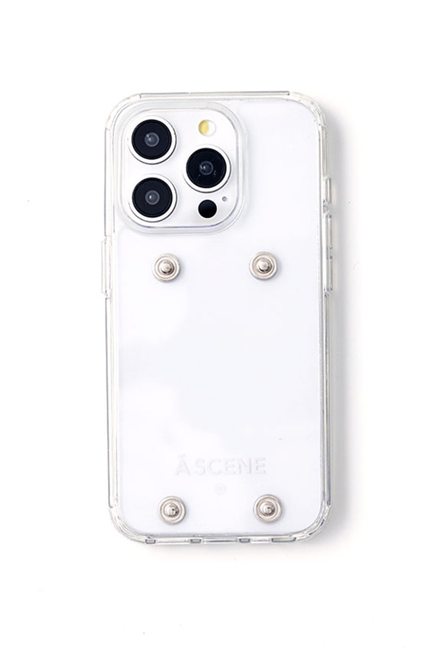 ASCENE iPhone16proケース A SCENE(エーシーン)｜iPhone16/16Pro/16ProMax B&C PVC clear