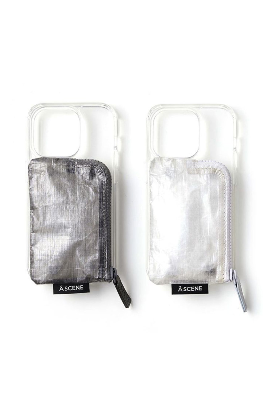 完売　A SCENE iPhoneケース　14Pro エーシーン A SCENE(エーシーン)｜iPhone14/14Pro B&C clear case with