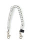 Design paracord strap-leather- エーシーン/A SCENE シルバー