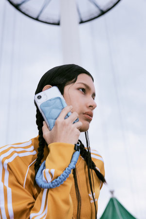 エーシーン/A SCENEのiPhone13/13Pro Quilt clear case(141000/141001)