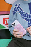 iPhone15/15Pro Quilt clear case