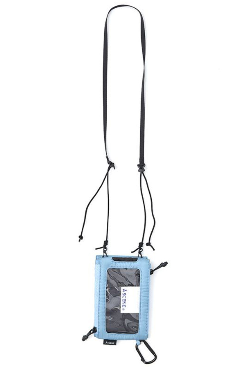 A SCENE Dock in pouch -quilt- (ライトブルー, F) エーシーン ELLE SHOP A SCENE Dock in pouch -quilt- (ライトブルー, F) エーシーン ELLE SHOP