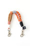 Design paracord mini strap エーシーン/A SCENE orange×beige