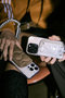 iPhone17/17Pro PVC leather case エーシーン/A SCENE