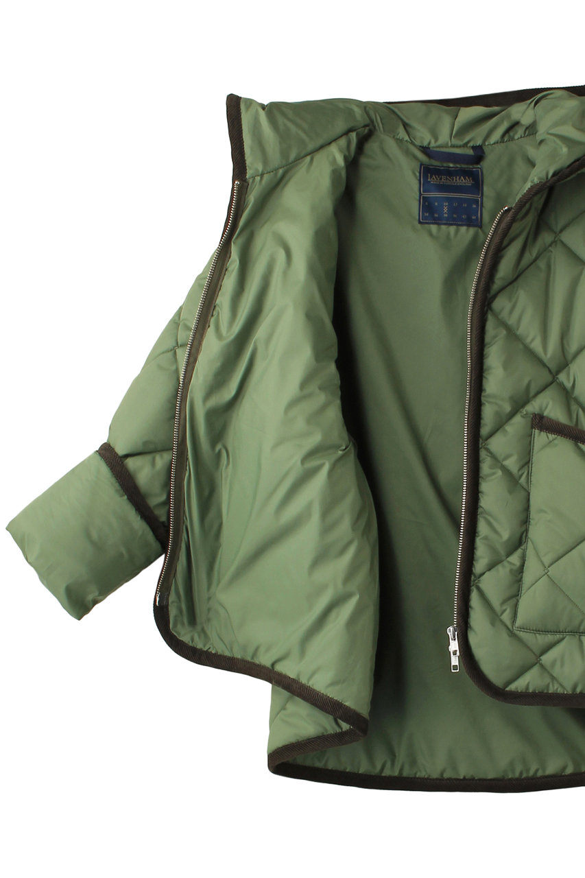 LAVENHAM(ラベンハム)｜BIG QUILT ZIPPED CRAYDON ショートコート