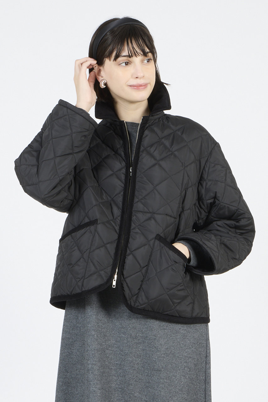 LAVENHAM 　リサラママショートコート LAVENHAM(ラベンハム)｜TEYNHAM ショートコート/ブラック の通販