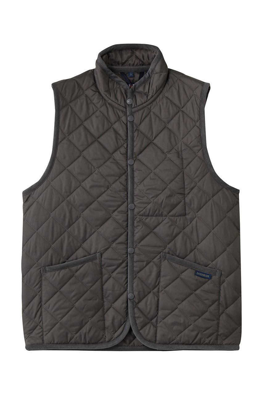 LAVENHAM 【MEN】MICKFIELD ベスト (リージェントグレー, S) ラベンハム ELLE SHOP LAVENHAM 【MEN】MICKFIELD ベスト (リージェントグレー, S) ラベンハム ELLE SHOP