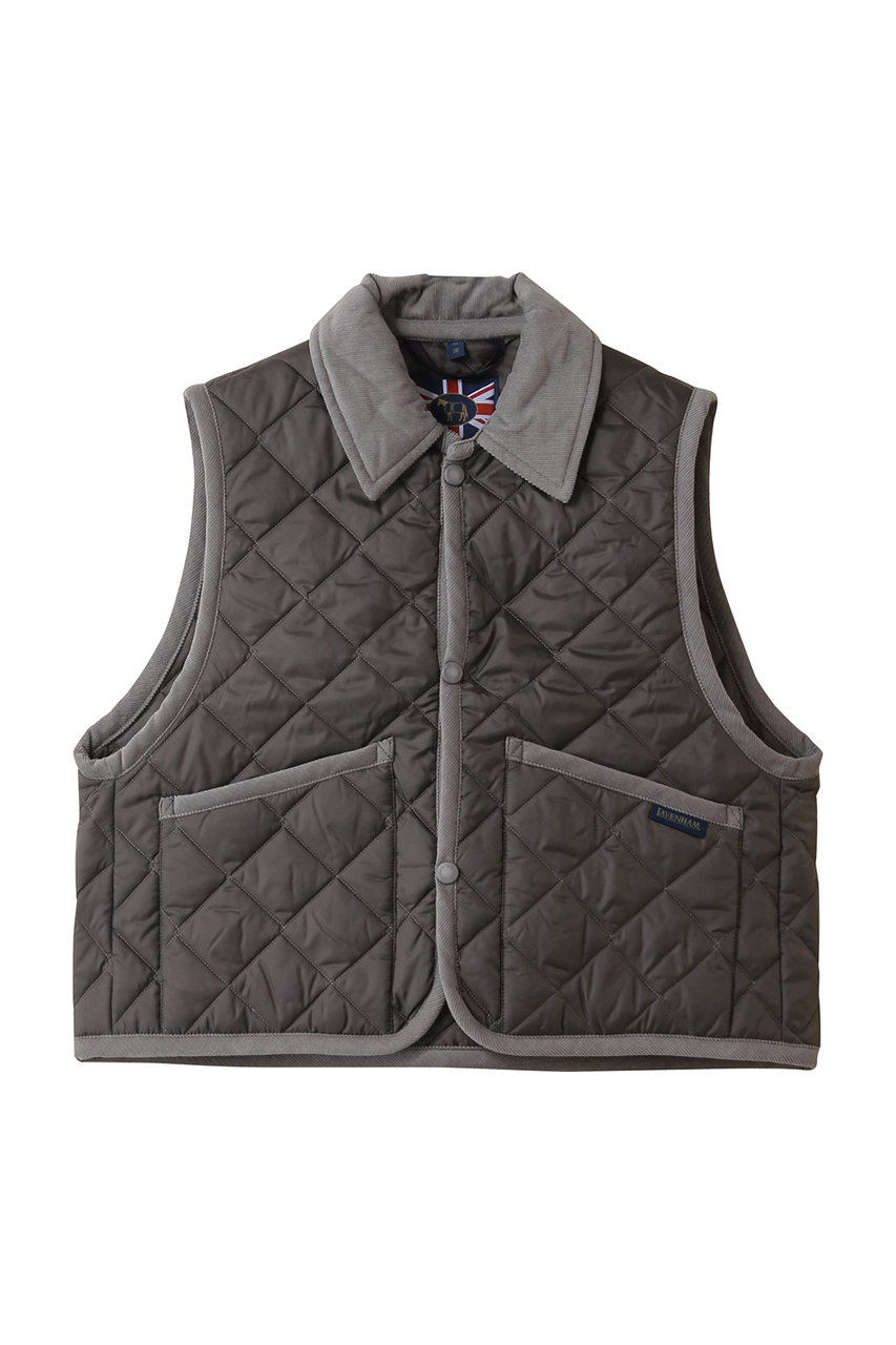LAVENHAM CROPPED RAYDON GILET ベスト (リージェントグレー, 10) ラベンハム ELLE SHOP LAVENHAM CROPPED RAYDON GILET ベスト (リージェントグレー, 10) ラベンハム ELLE SHOP