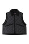 CROPPED RAYDON GILET ベスト ラベンハム/LAVENHAM ランプブラック